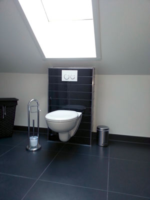 WC hängend